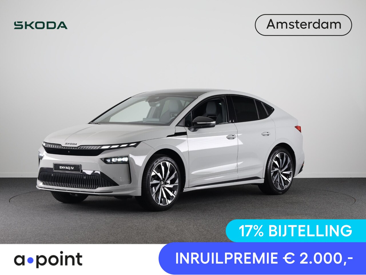 Skoda Enyaq Coupé iV - 85 Sportline 286 pk | Business Upgrade Pakket ADVANCED | 21 inch lichtmetalen velgen - AutoWereld.nl