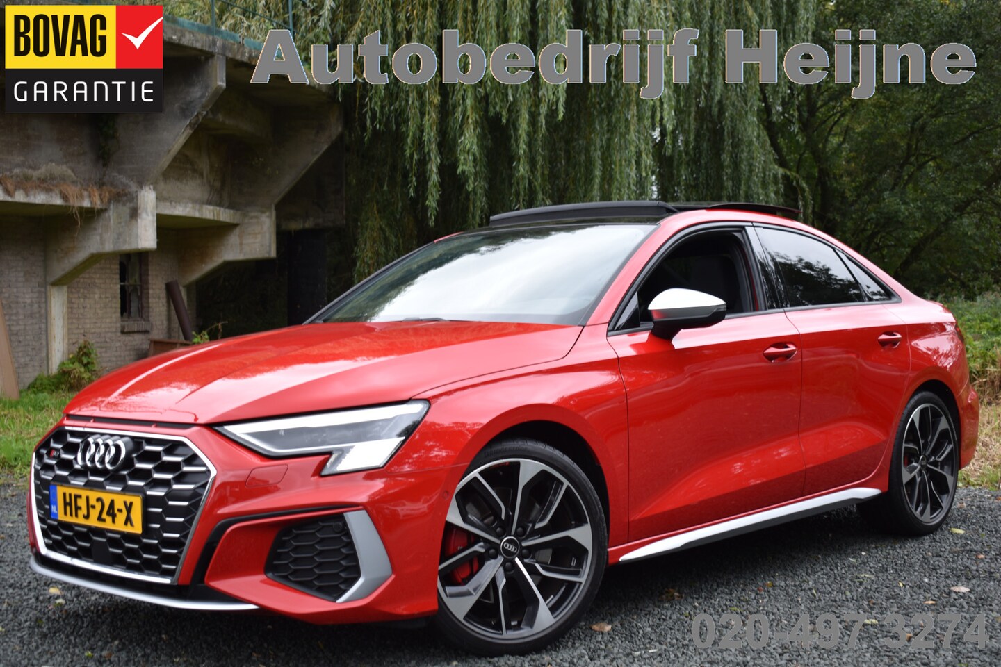 Audi A3 Limousine - 2.0 TFSI 310PK S3 QUATTRO HEAD-UP/LEDER/PANORAMADAK - AutoWereld.nl