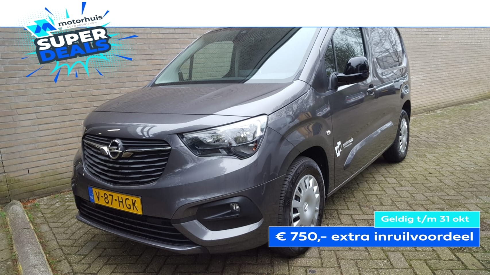Opel Combo - Cargo 100% Elektrisch / Navigatie / - AutoWereld.nl