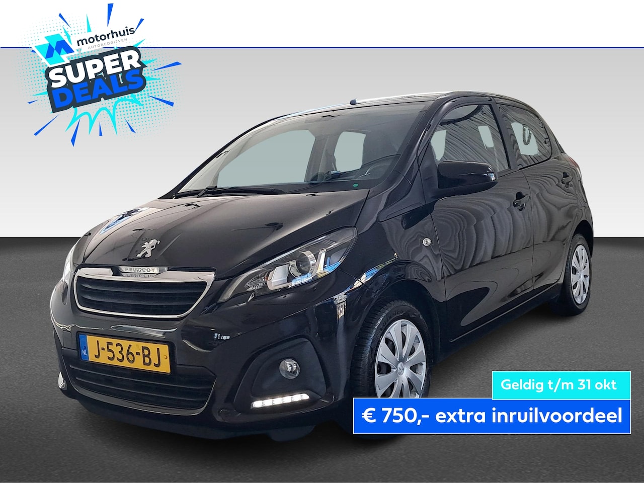 Peugeot 108 - 1.0 e-VTi 72pk 5D Active - AutoWereld.nl