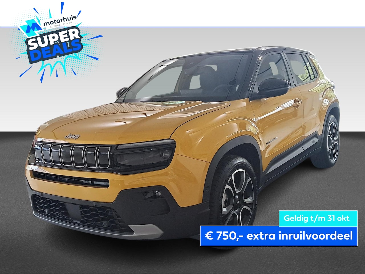 Jeep Avenger - 1.2T 100pk Summit | Carplay | Camera - AutoWereld.nl