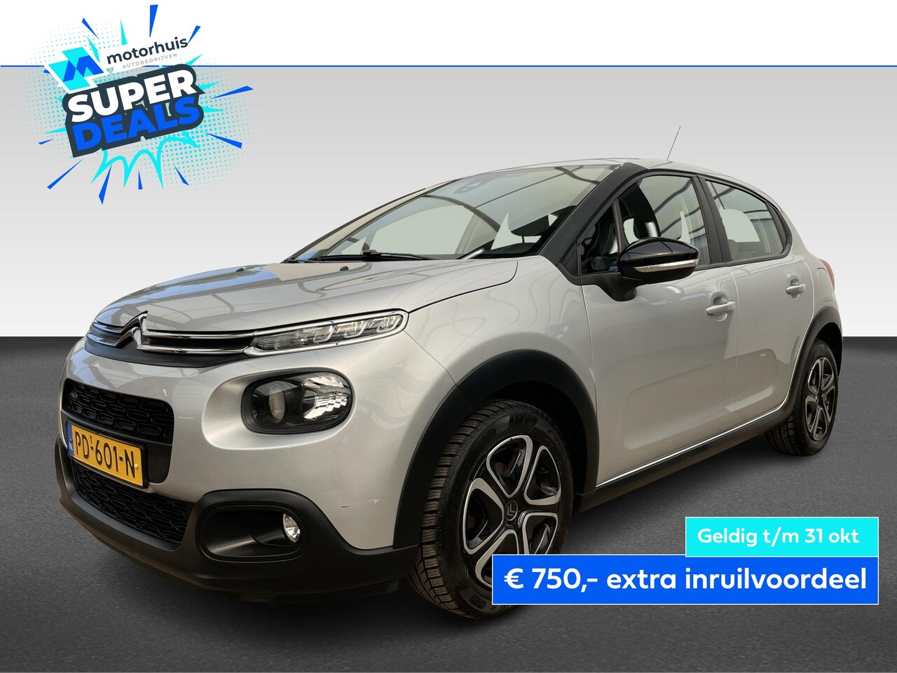 Citroën C3 - 1.2 PureTech Feel 1.2 PureTech 82pk Feel - AutoWereld.nl