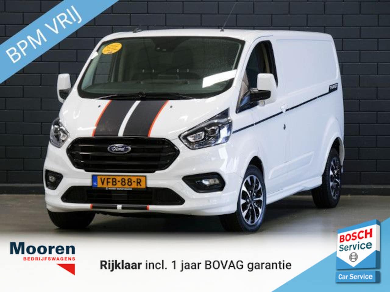 Ford Transit Custom - 320 2.0 TDCI 185PK Automaat L2H1 Sport | TREKHAAK | WINTERPACK | NAVIGATIE | - AutoWereld.nl