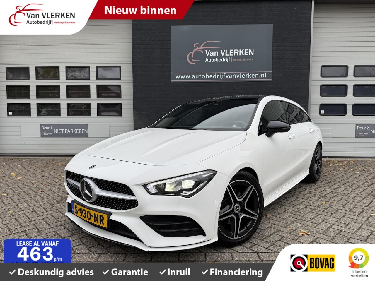 Mercedes-Benz CLA-klasse Shooting Brake - 180 AMG PANORAMADAK - AutoWereld.nl