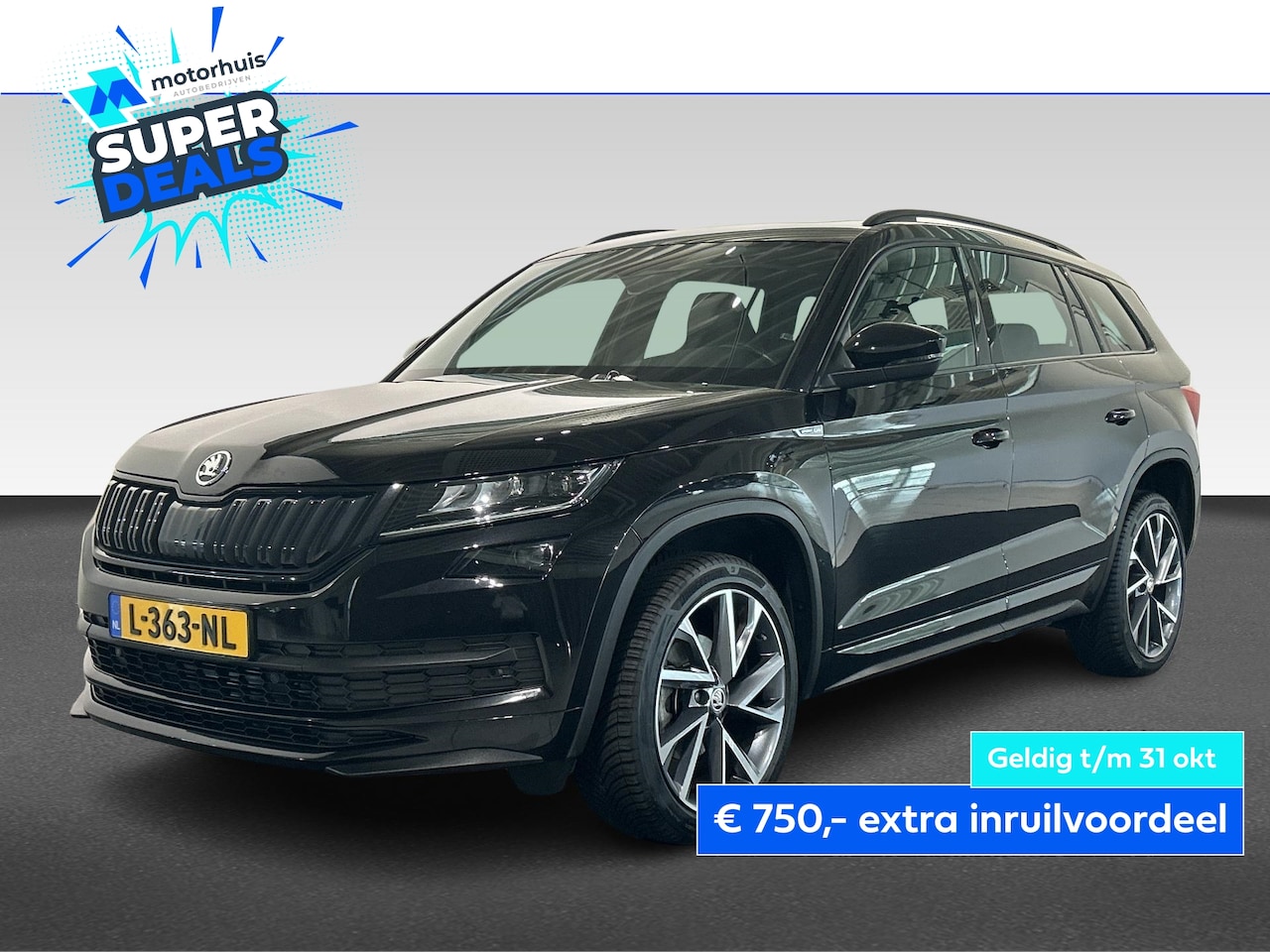 Skoda Kodiaq - 1.5 TSI Greentech ACT 150pk DSG-7 Sportline Business 5-ZITS - AutoWereld.nl