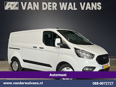 Ford Transit Custom - 2.0 TDCI 130pk Automaat L1H1 Euro6 Airco | 2x zijdeur | LED | Camera | Navigatie | Apple C