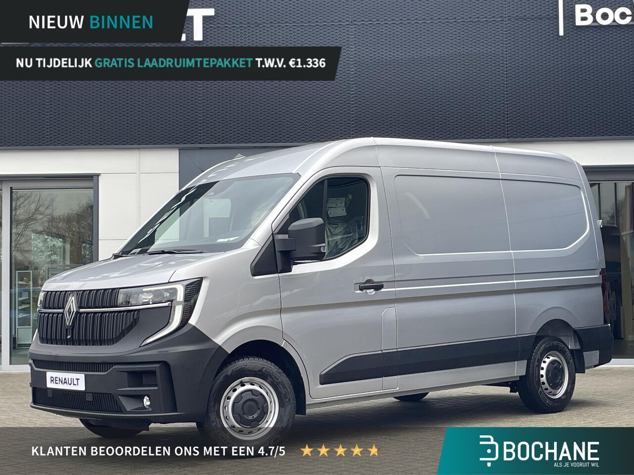Renault Master - T35 2.0 dCi 130 L2H2 Advance | Nieuw BPM Vrij | Gris Etoile | - AutoWereld.nl
