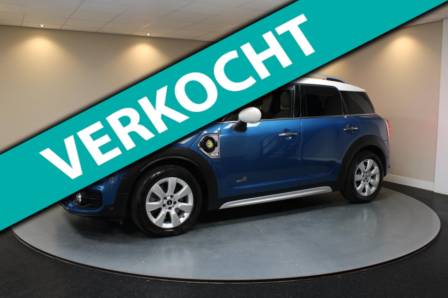MINI Countryman - Mini 2.0 Cooper S E ALL4 *Pracht-interieur!* JCW-stuur|2de Eigenaar - AutoWereld.nl