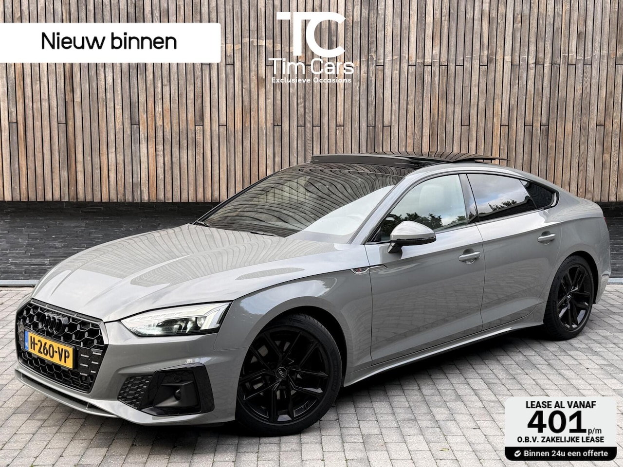 Audi A5 Sportback - 40 TFSI S-line S tronic Automaat | Panoramadak | Stoelverwarming | Apple CarPlay | LED ver - AutoWereld.nl