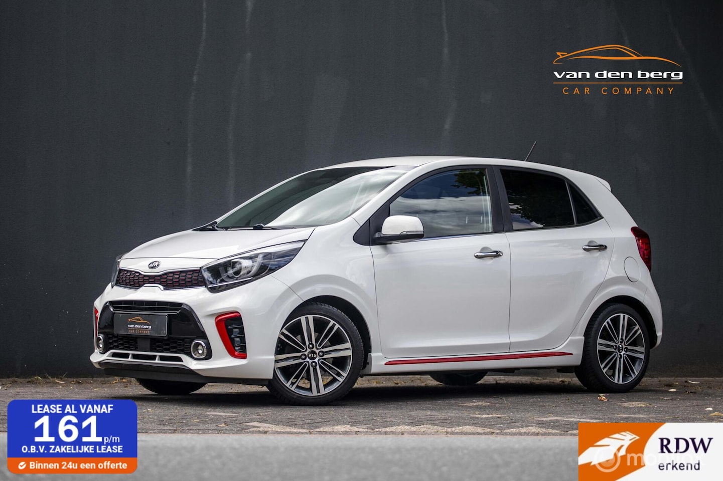 Kia Picanto - 1.2 CVVT GT-Line stoel- en stuur verw, leer - AutoWereld.nl