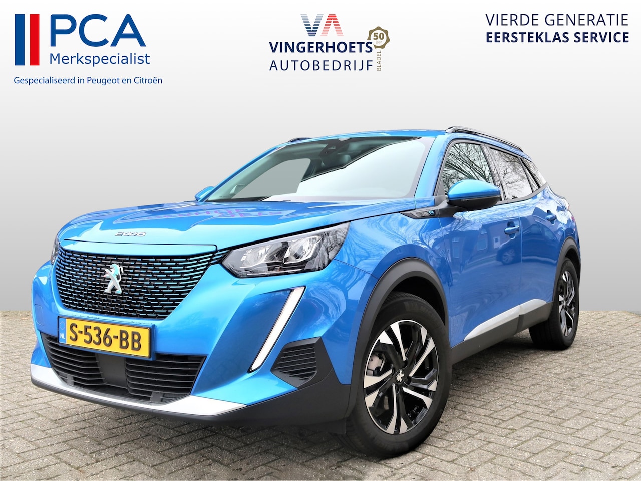 Peugeot e-2008 - EV Allure 50 kWh *** 100% Elektrisch *** Navigatie & Spotify via Apple Carplay / Android A - AutoWereld.nl
