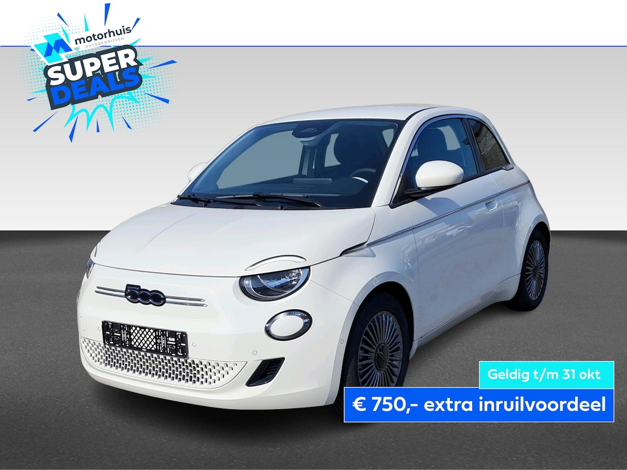 Fiat 500 - 42kWh 118pk Aut / Camera / Carplay - AutoWereld.nl