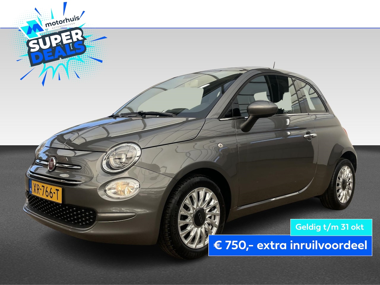 Fiat 500 - TwinAir Turbo 80pk Lounge / Airco / LM velgen - AutoWereld.nl