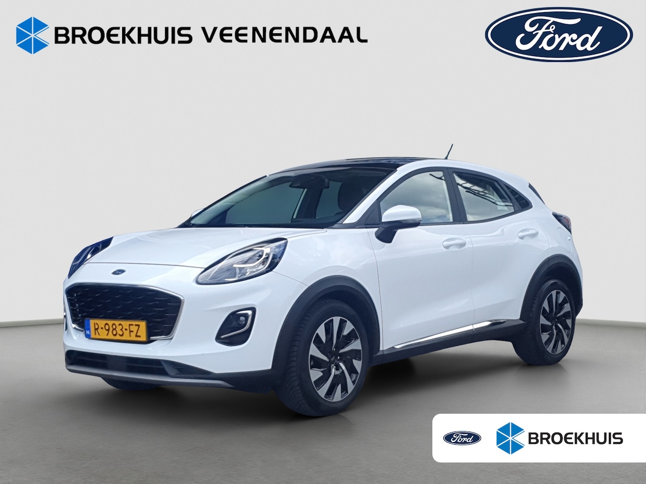 Ford Puma - 1.0 Hybrid Titanium | Panoramadak | Cruise Control | Navigatie | Airco | Apple Carplay/And - AutoWereld.nl