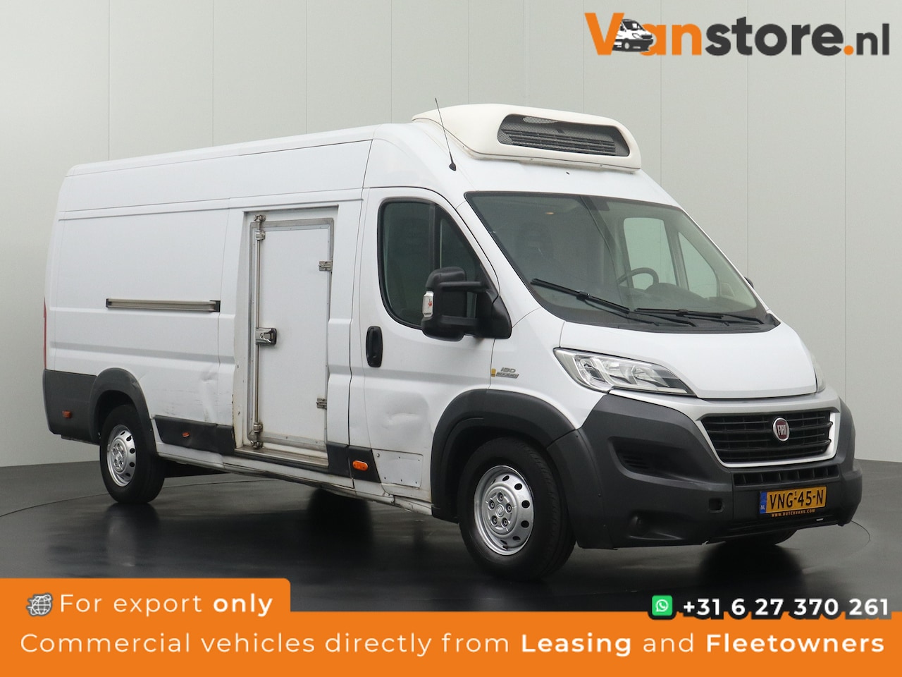 Fiat Ducato - 3.0MultiJet 177PK L4H2 Koelauto | Trekhaak 3000Kg | Navigatie | Airco | 3-Persoons - AutoWereld.nl