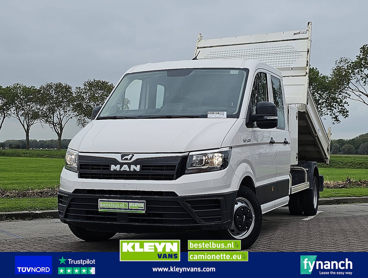 MAN TGE - 5.120 DUB.CAB Kipper Kist! - AutoWereld.nl