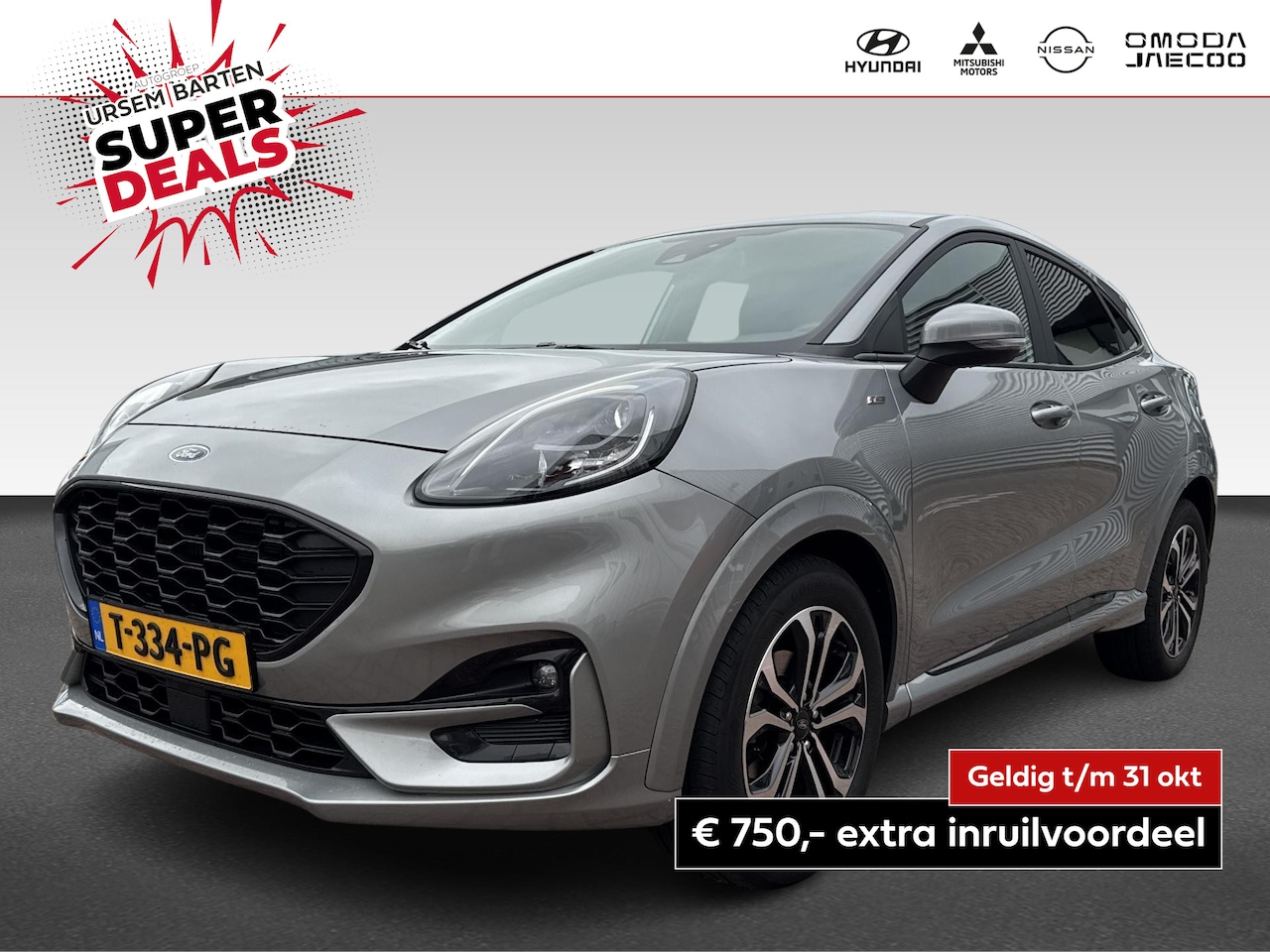 Ford Puma - 1.0 EcoBoost Hybrid ST-Line | WORDT VERWACHT | navigatie | stoel/stuur-verwarming | - AutoWereld.nl