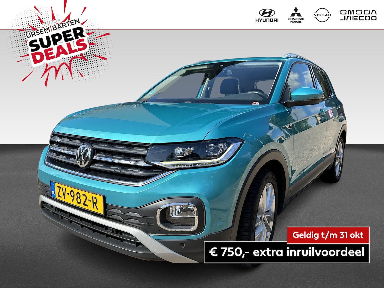 Volkswagen T-Cross - 1.0 TSI Style |Trekhaak!| - AutoWereld.nl