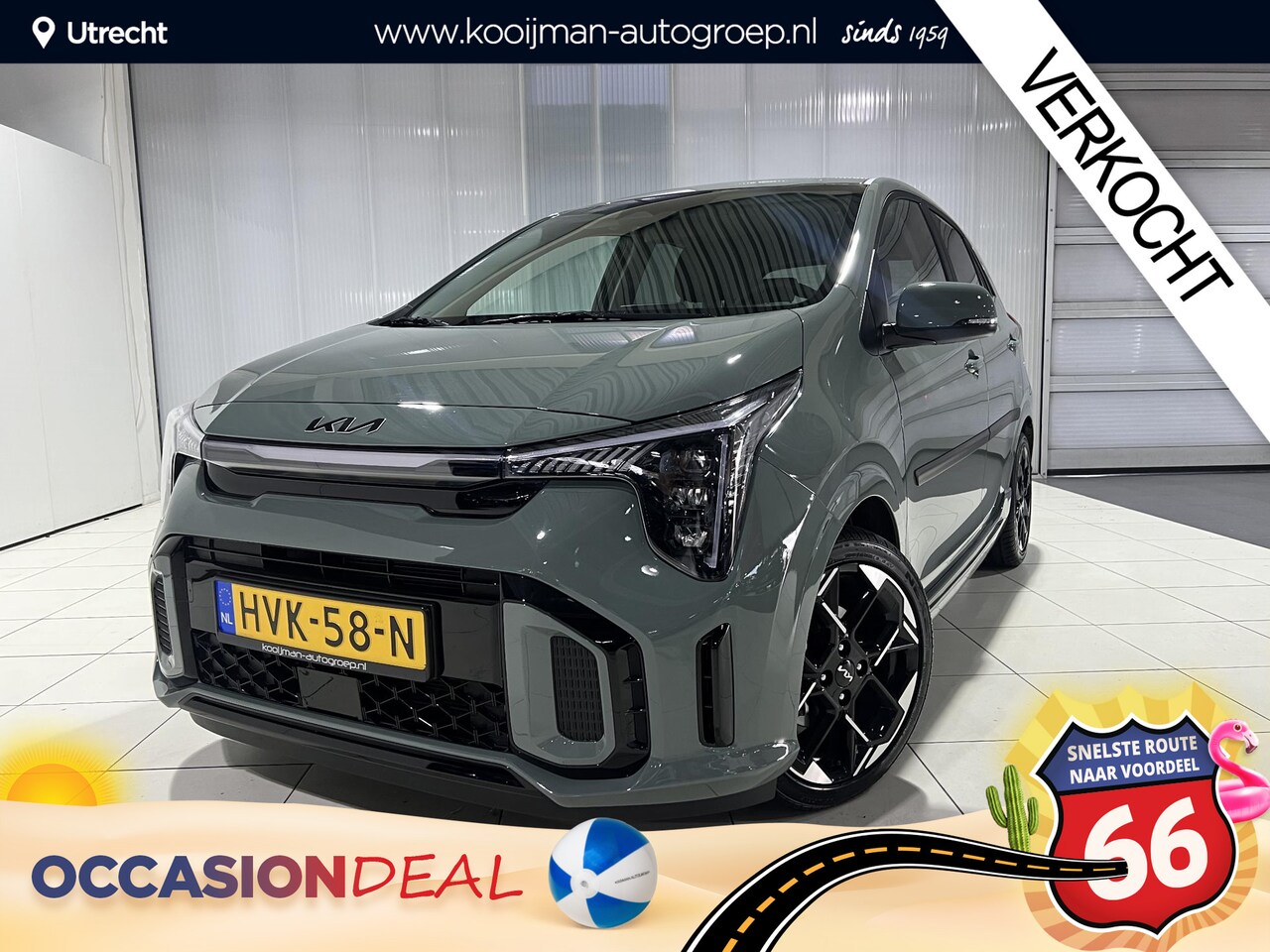 Kia Picanto - 1.0 DPI GT-Line Automaat, slechts 2.105 kilometer. - AutoWereld.nl