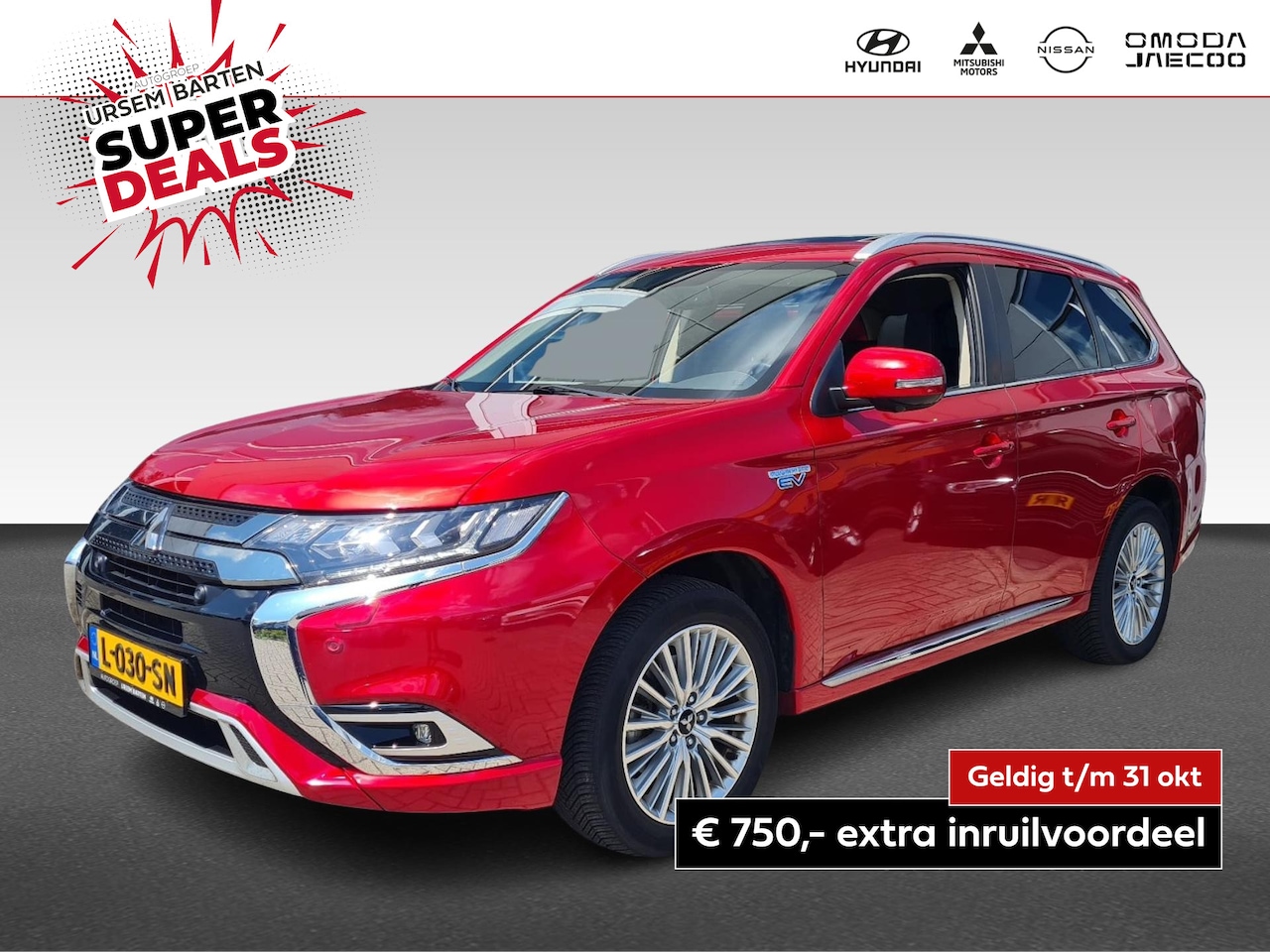 Mitsubishi Outlander - 2.4 PHEV Intense 2.4 PHEV Intense+ - AutoWereld.nl