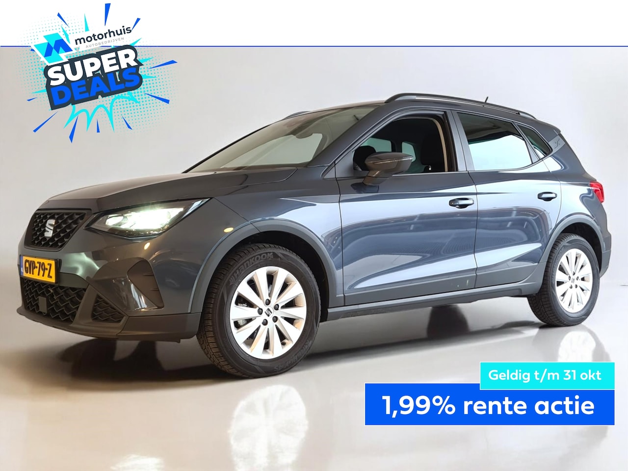 SEAT Arona - 1.0 TSI 110pk Style Business Connect NAVI STOELV LMV APPLE CARPLAY - AutoWereld.nl