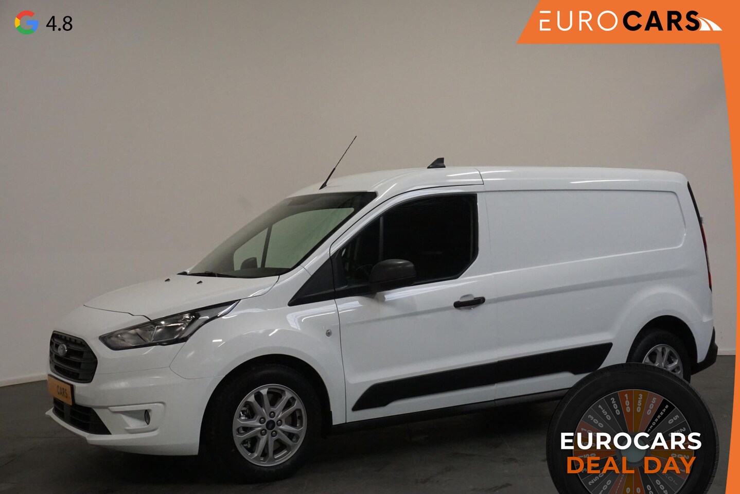 Ford Transit Connect - 1.5 EcoBlue L2 Trend |Navi|Airco|PDC A|Cruise Control|3Zits|Camera|DAB+ - AutoWereld.nl