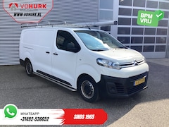 Citroën Jumpy - 2.0 HDI 125 pk L3 EXPORT Inrichting/ Imperiaal/ Carplay/ Cruise/ Sidebars/ Airco/ PDC