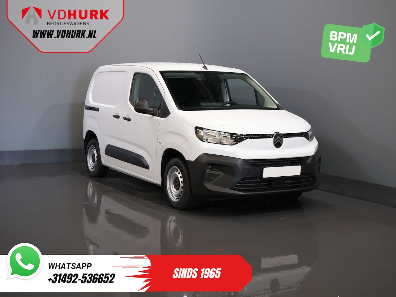 Citroën Berlingo - 1.2 PureTech 110 pk MARGE BENZINE Carplay/ PDC/ Cruise/ Airco - AutoWereld.nl