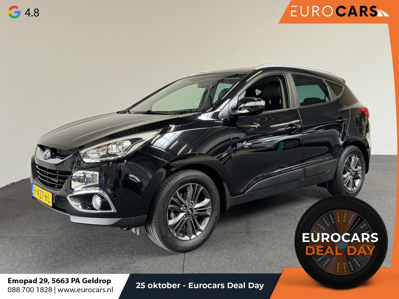 Hyundai ix35 - 1.6i GDI i-Vision Trekhaak Navigatie Cruise control Climate control Parkeer Sensoren Achte - AutoWereld.nl