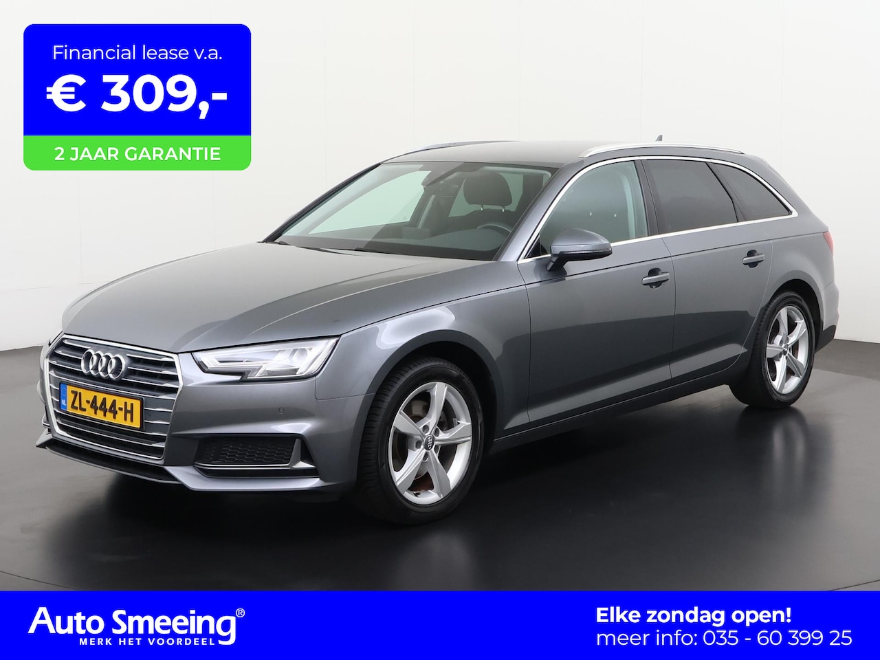 Audi A4 Avant - 35 TFSI Sport Lease Edition Automaat | Trekhaak | Elek. Achterklep | Navigatie | Zondag Op - AutoWereld.nl