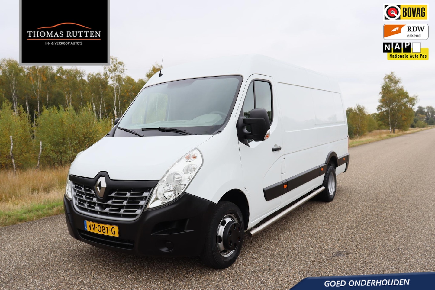 Renault Master - T35 2.3 dCi L3H3 DL 2016 NAP | Airco | Trekhaak | Dubbel lucht | Bluetooth | Cruise contro - AutoWereld.nl