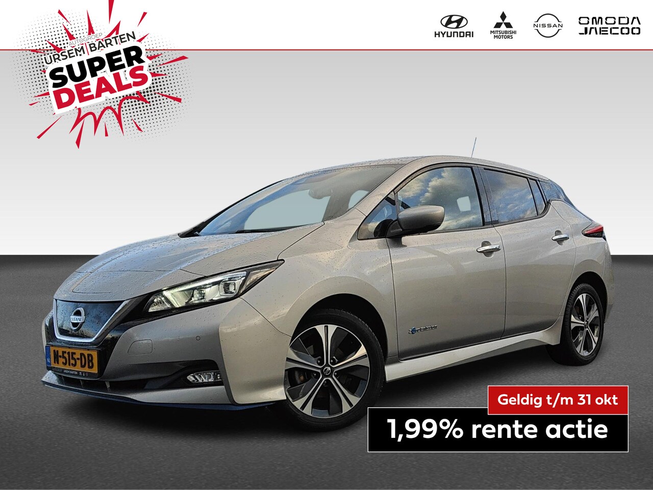 Nissan LEAF - e+ Tekna 62 kWh Incl. Stoelverwarming/-verkoeling en stuurverwarming | Achteruitrijcamera - AutoWereld.nl