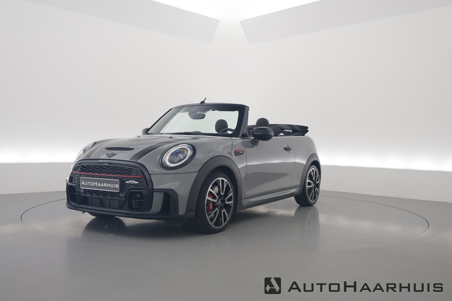 MINI Cabrio - Mini 2.0 Cooper S John Cooper Works | Keyless | Adapt. Cruise | H&K | HUD | CarPlay | Stoe - AutoWereld.nl