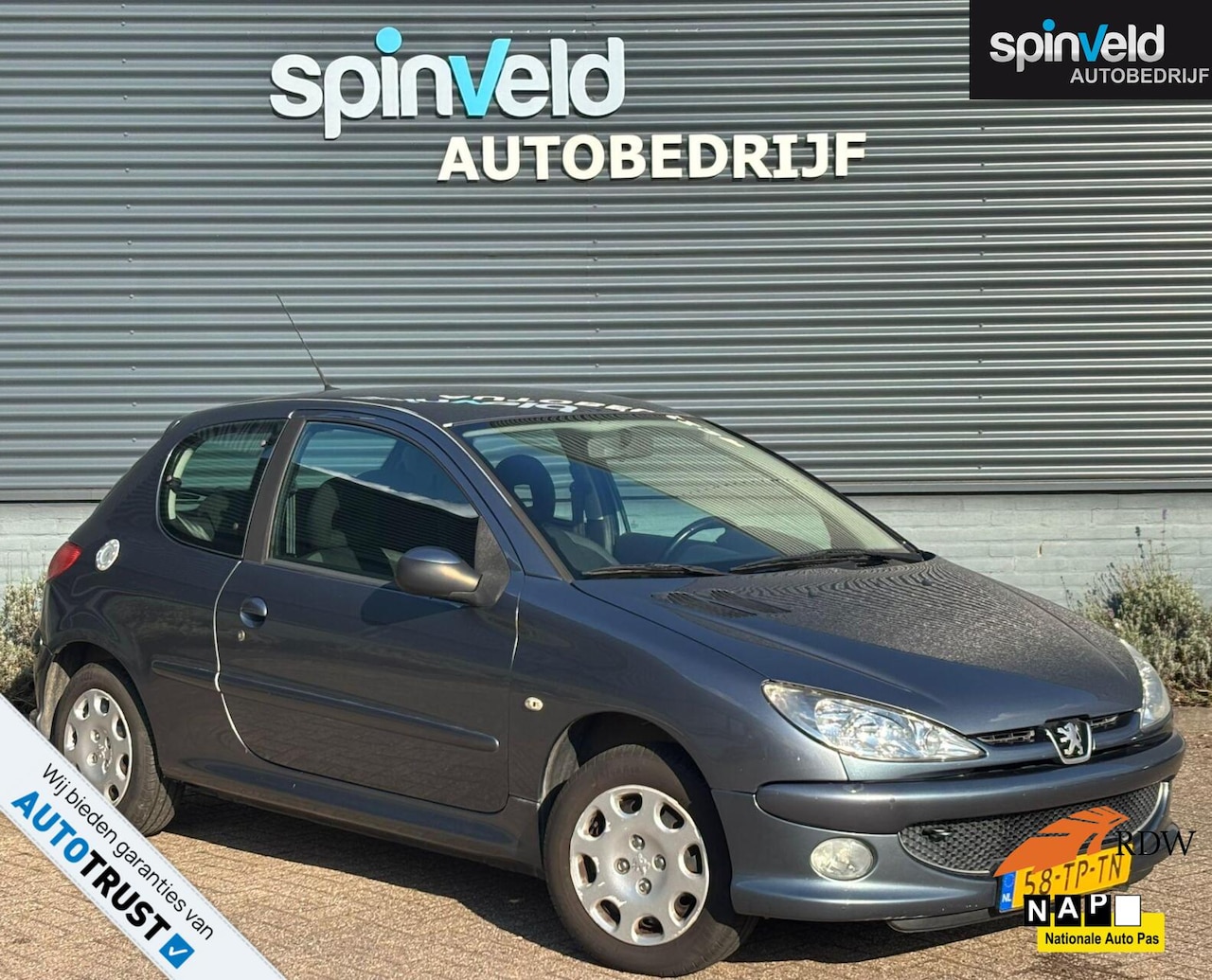 Peugeot 206 - 1.4 Air-line 3 BJ`07 NAP NL Airco 3drs - AutoWereld.nl