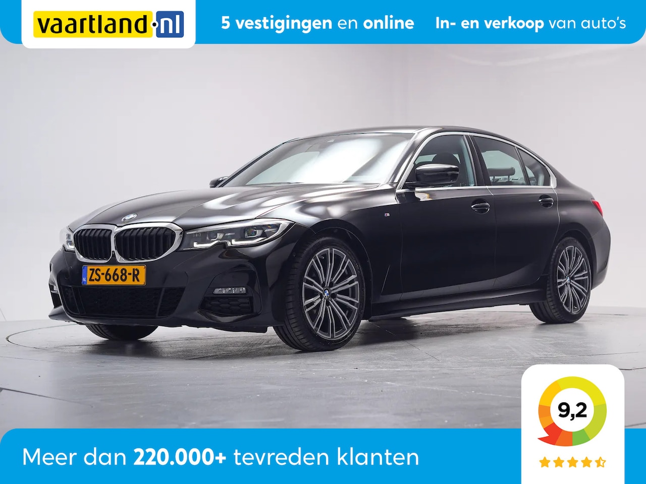 BMW 3-serie - 320i M Sport High Executive Aut. [ Leder Stoelverwarming LED ] - AutoWereld.nl