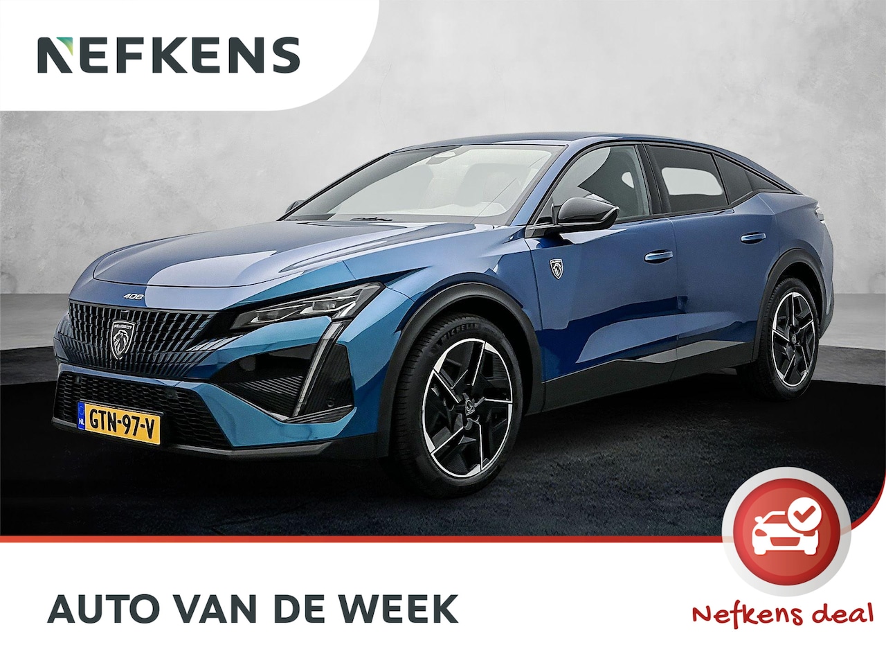 Peugeot 408 - 1.2 130 pk Automaat GT | Gratis Garantie Pakket | Navigatie | Rondomzicht Camera | Alcanta - AutoWereld.nl