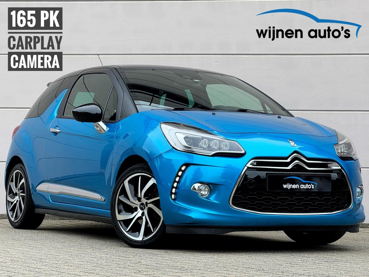 Citroën DS3 - 1.6 Sport Chic/ 165 pk/ Navi/ Origineel NL/ LED - AutoWereld.nl