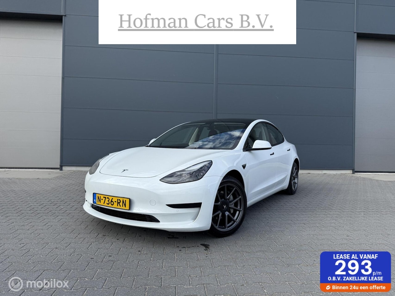 Tesla Model 3 - SOH 93.6% Standard RWD Plus 60 kWh LFP Battery 2021 Pearl Incl BTW - AutoWereld.nl