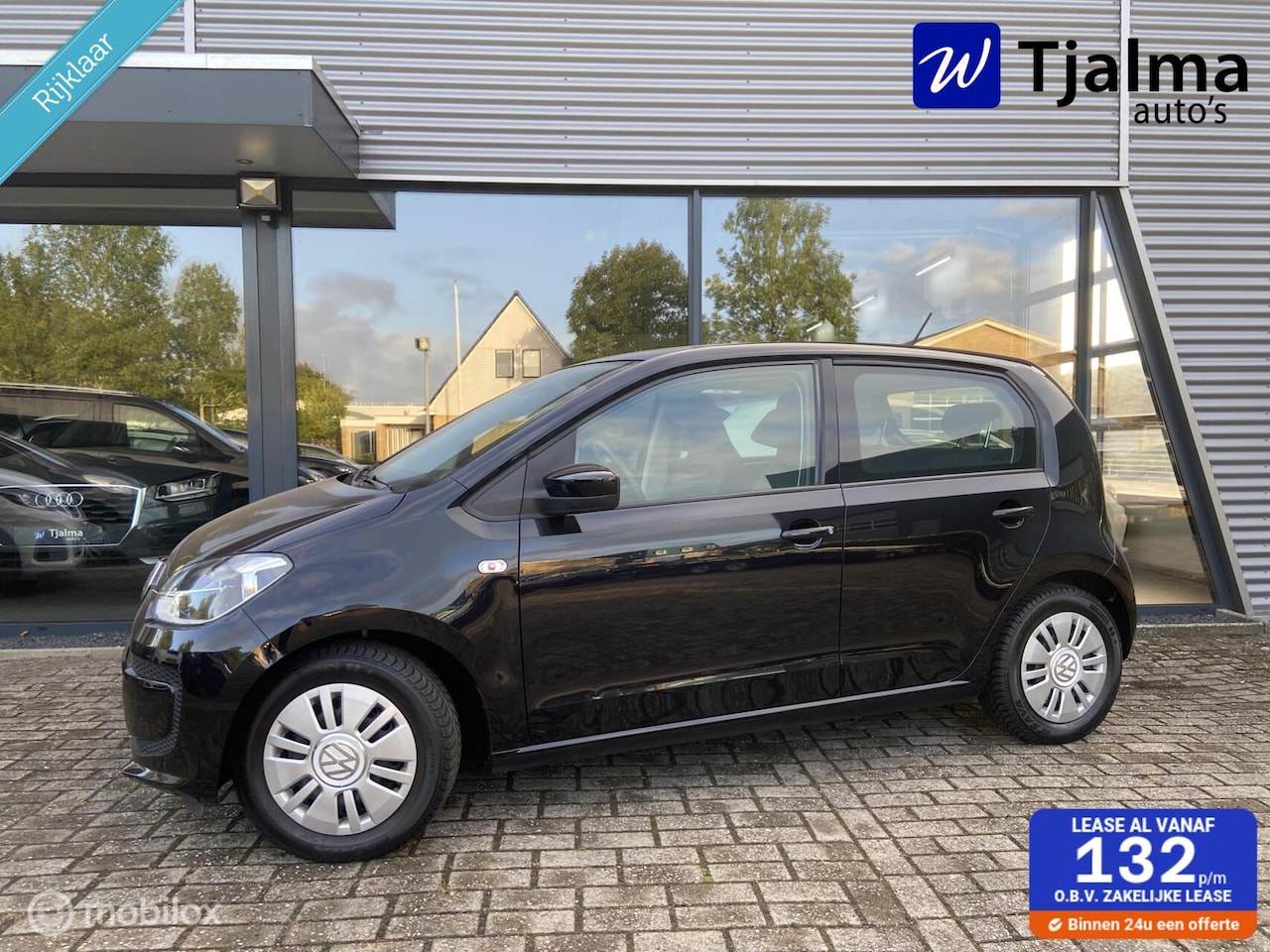 Volkswagen Up! - 1.0 BMT move up! Navi 5-deurs airco cruise control pdc 1ste eigenaar ned auto - AutoWereld.nl