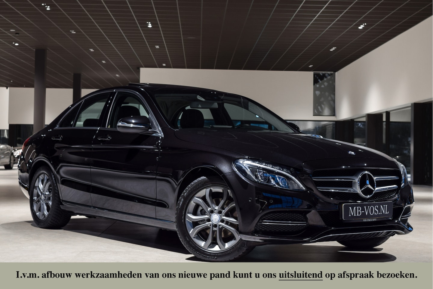 Mercedes-Benz C-klasse - 180 Avantgarde Schuifdak|ILS|Comand|Verw-stoelen|Spoorpakket|Sfeerverlichting|New Service - AutoWereld.nl