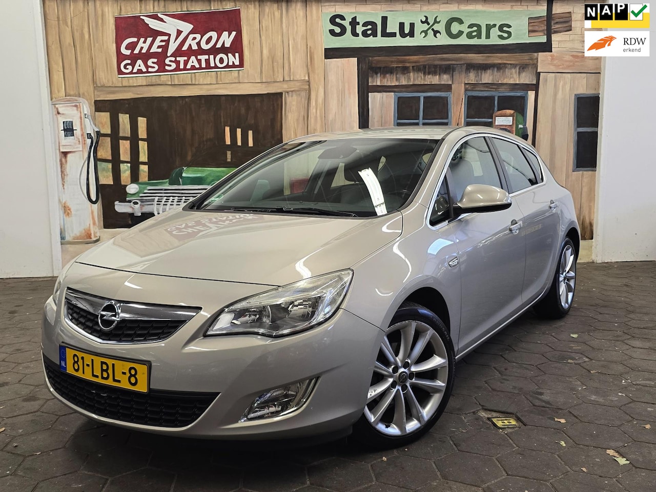 Opel Astra - 1.4 Turbo Cosmo/AIRCO/CRUISE/LEDER/APK 08-2026/ - AutoWereld.nl