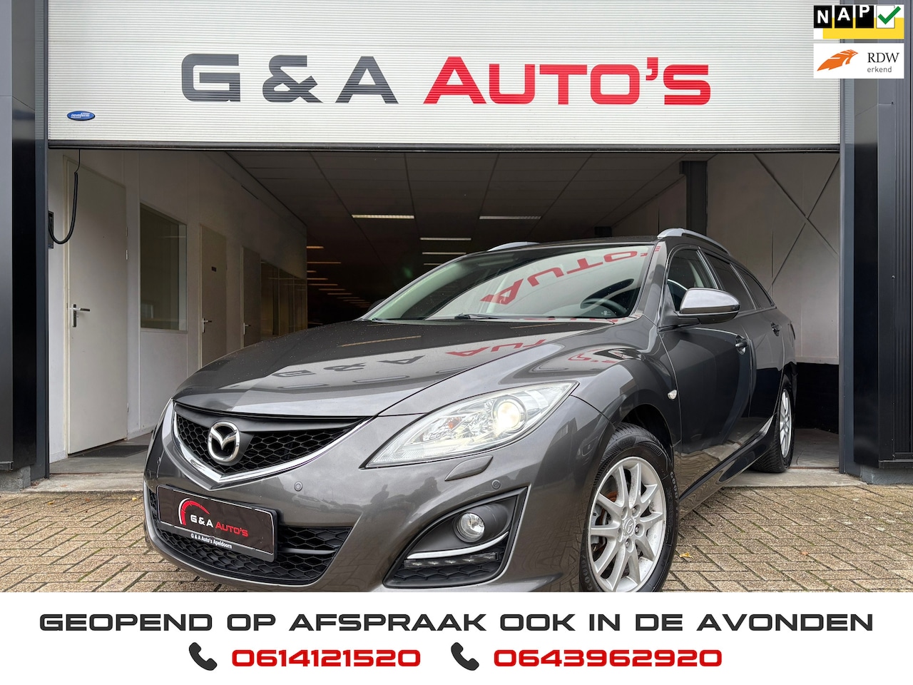 Mazda 6 Sportbreak - 2.0 AUTOMAAT / Xenon / BOSE / PDC / 1e Eigenaar / Airco - AutoWereld.nl