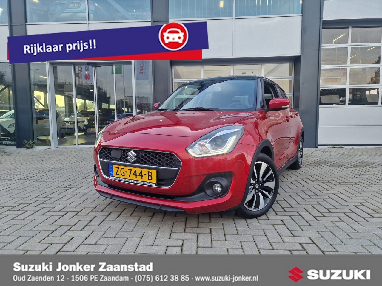 Suzuki Swift - 1.2 Stijl Automaat GT-pakket/Zwart dak - AutoWereld.nl