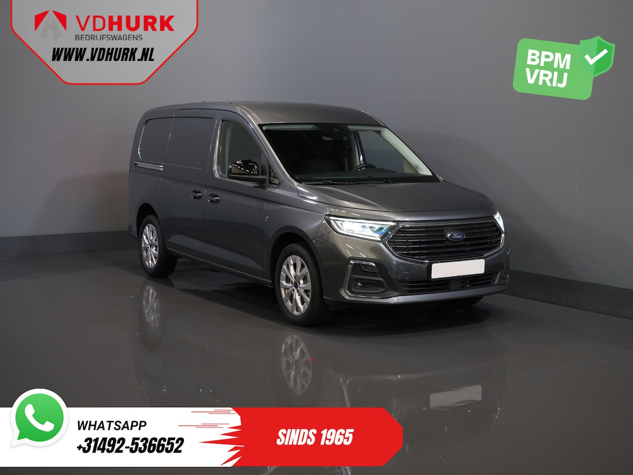 Ford Transit Connect - 2.0 125 pk DSG Aut. L2 Limited BPM VRIJ! Adapt.Cruise/ LED/ Virtual Cockpit/ Stoelverw./ C - AutoWereld.nl