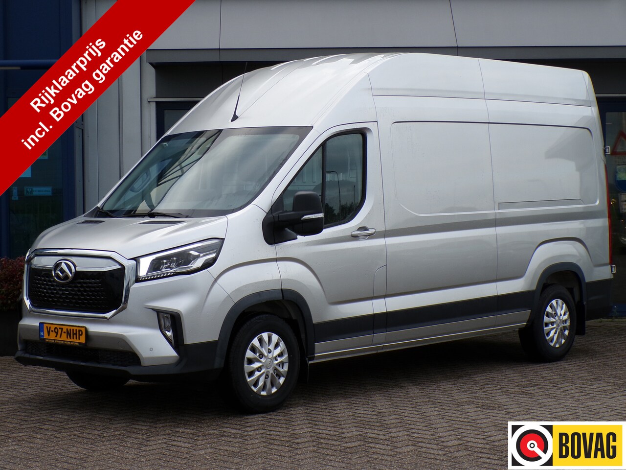 Maxus eDeliver 9 - L3H3 77 kWh L3H3 77 kWh, Carplay + Android auto / Keyless / Sensoren + Camera / Adaptive Cruise / Full - AutoWereld.nl