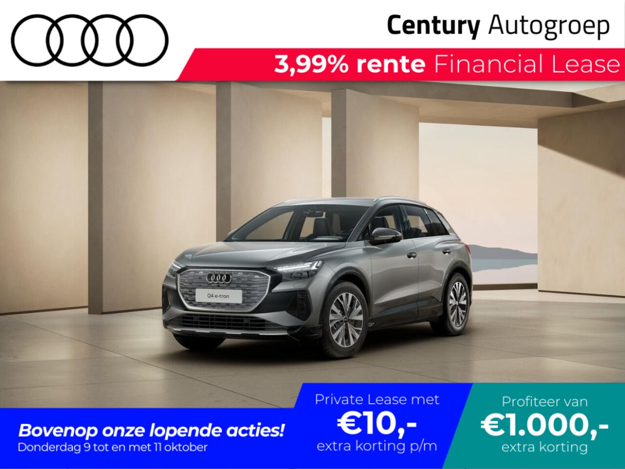 Audi Q4 e-tron - Advanced edition e-tron 45 210kW/286pk 82Kwh Hatch - AutoWereld.nl