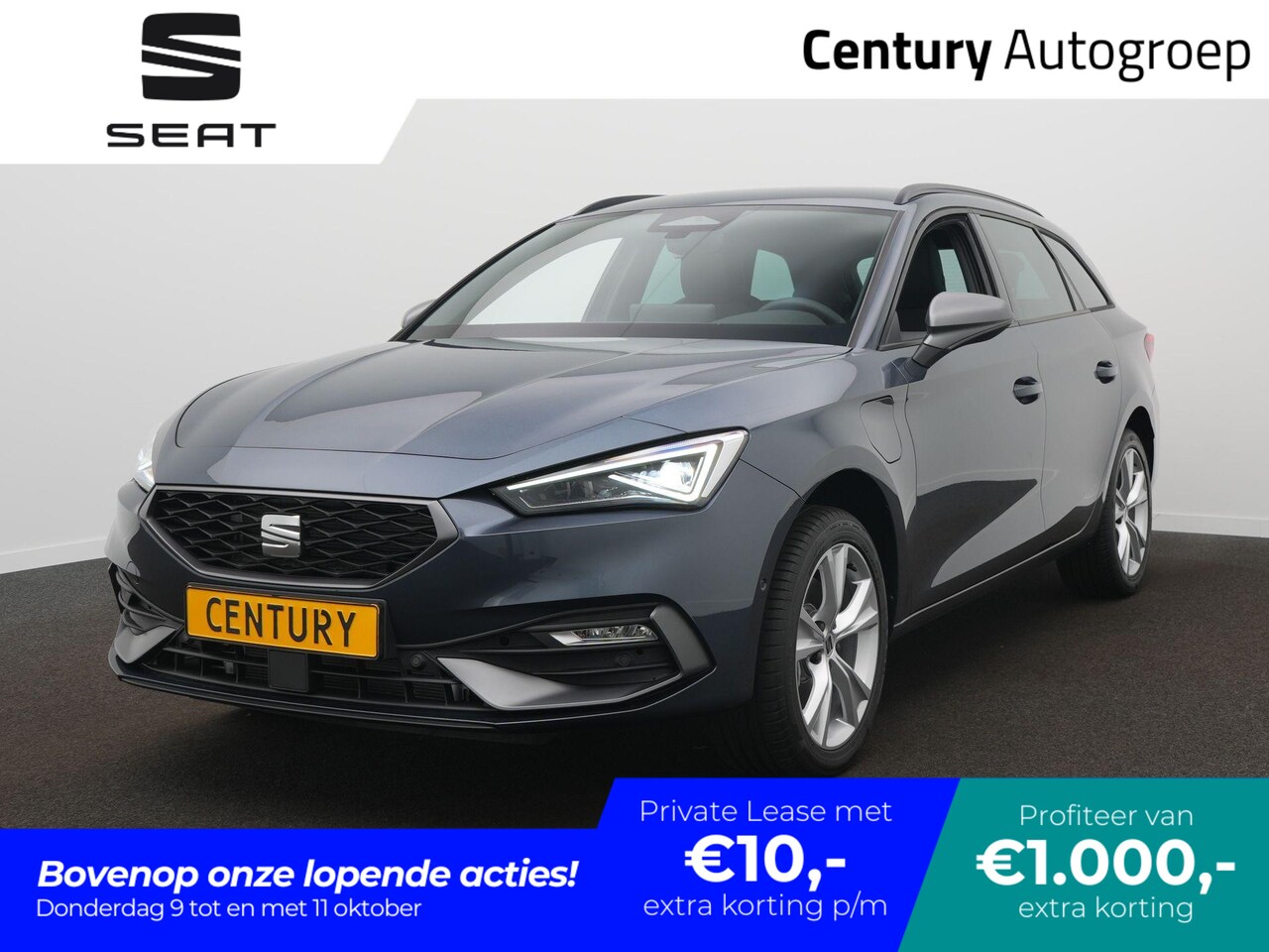 SEAT Leon Sportstourer - FR Business 1.5 TSI eHybrid 150kW / 204pk Stationw - AutoWereld.nl