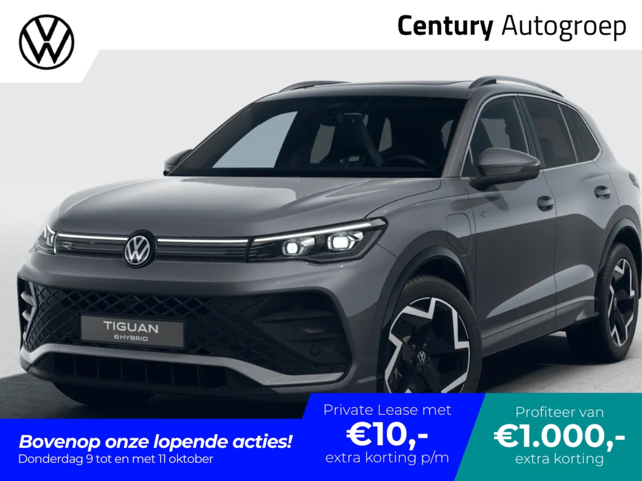 Volkswagen Tiguan - R-Line Edition 1.5 eHybrid 150 kW / 204 PK SUV 6 v - AutoWereld.nl