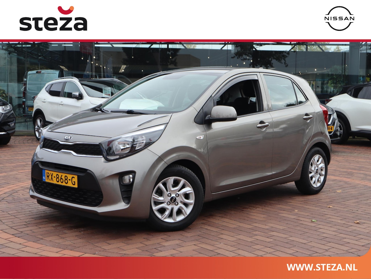 Kia Picanto - 1.0 CVVT ComfortPlusLine Navigator 1.0 CVVT ComfortPlusLine Navigator - AutoWereld.nl