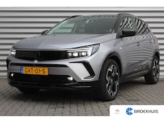 Opel Grandland - 1.2 TURBO HYBRID 136PK LEVEL 4 ULTIMATE AUTOMAAT / NAVI / LEDER / CLIMA / LED / PDC / AGR